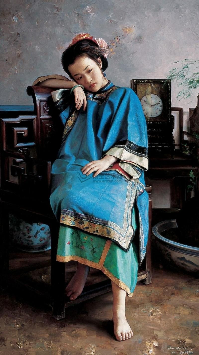 Wang Ming Yue Realist Painter The Gallerist