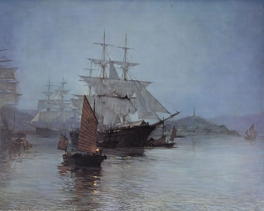 Paintings By Montague Dawson The Gallerist