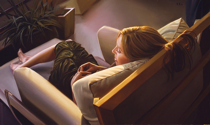 Carrie Graber Painting ⓖ thegallerist.art