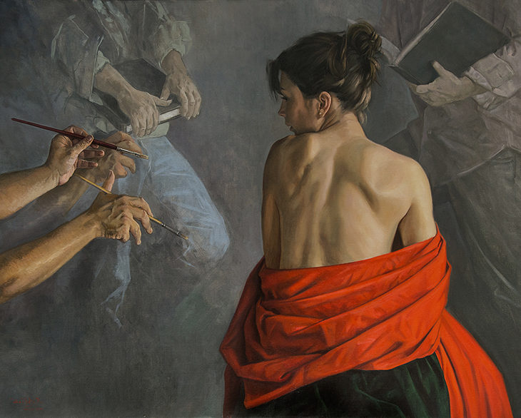 Dario Ortiz Painting ⓖ thegallerist.art