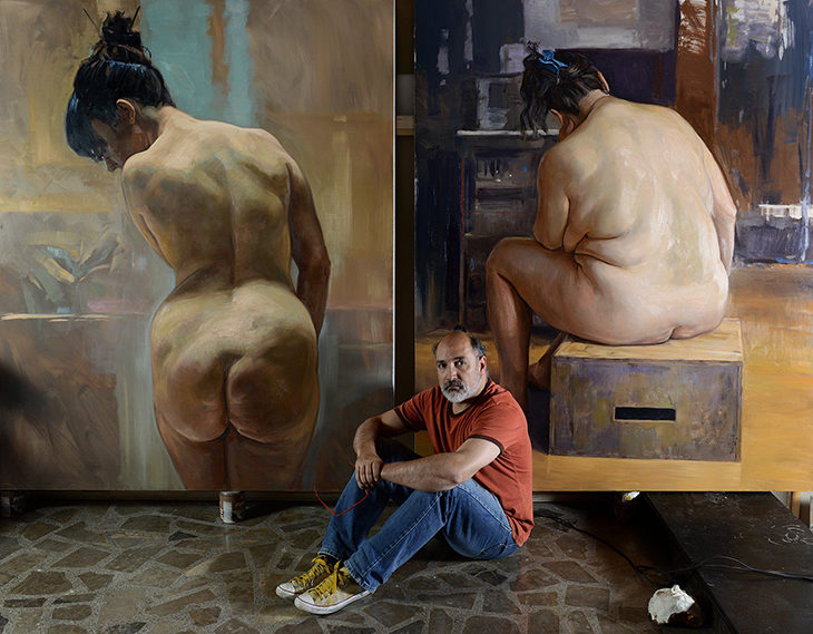 Dario Ortiz Painting ⓖ thegallerist.art
