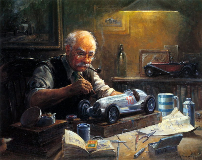 Alan Fearnley Painting ⓖ thegallerist.art