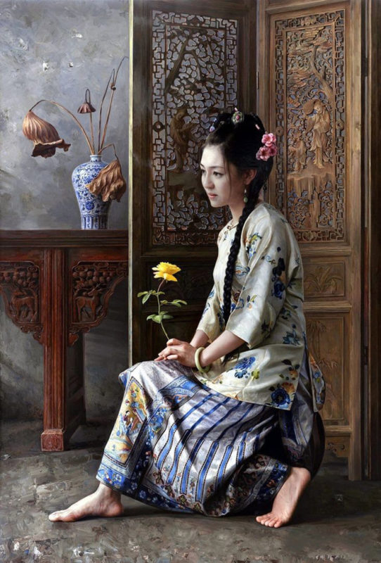 Wang Ming Yue Painting ⓖ thegallerist.art