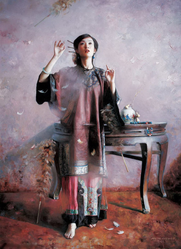 Wang Ming Yue Painting ⓖ thegallerist.art