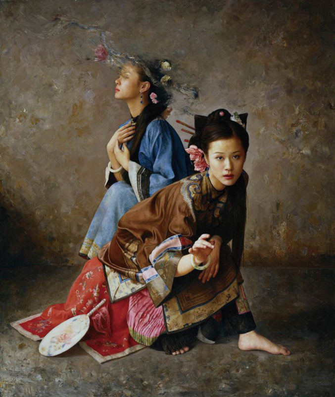 Wang Ming Yue Painting ⓖ thegallerist.art