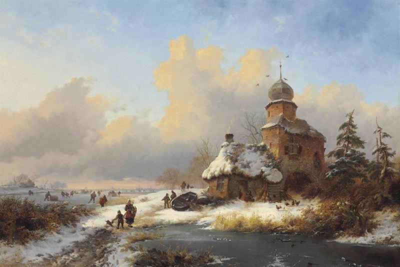 Fredrik Marinus Kruseman Painting ⓖ thegallerist.art