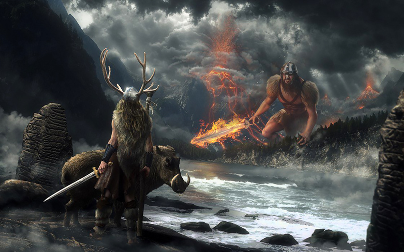 Odin & Frigg — Visionary Sea