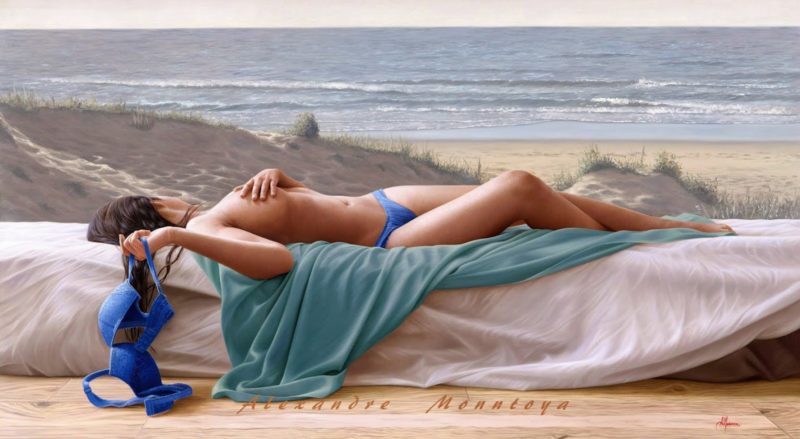 Alexandre Monntoya Painting  ⓖ thegallerist.art