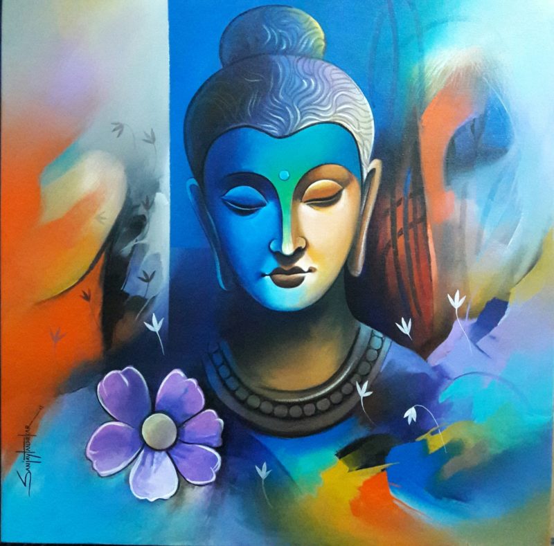Sanjay Tandekar Acrylic Painting thegallerist.art