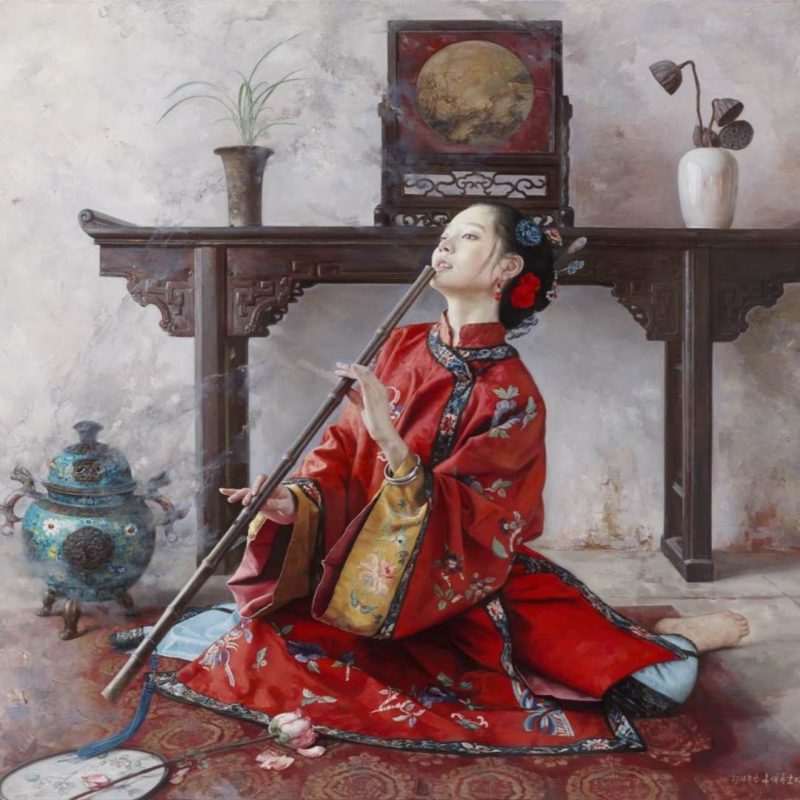 Wang Ming Yue Painting ⓖ thegallerist.art