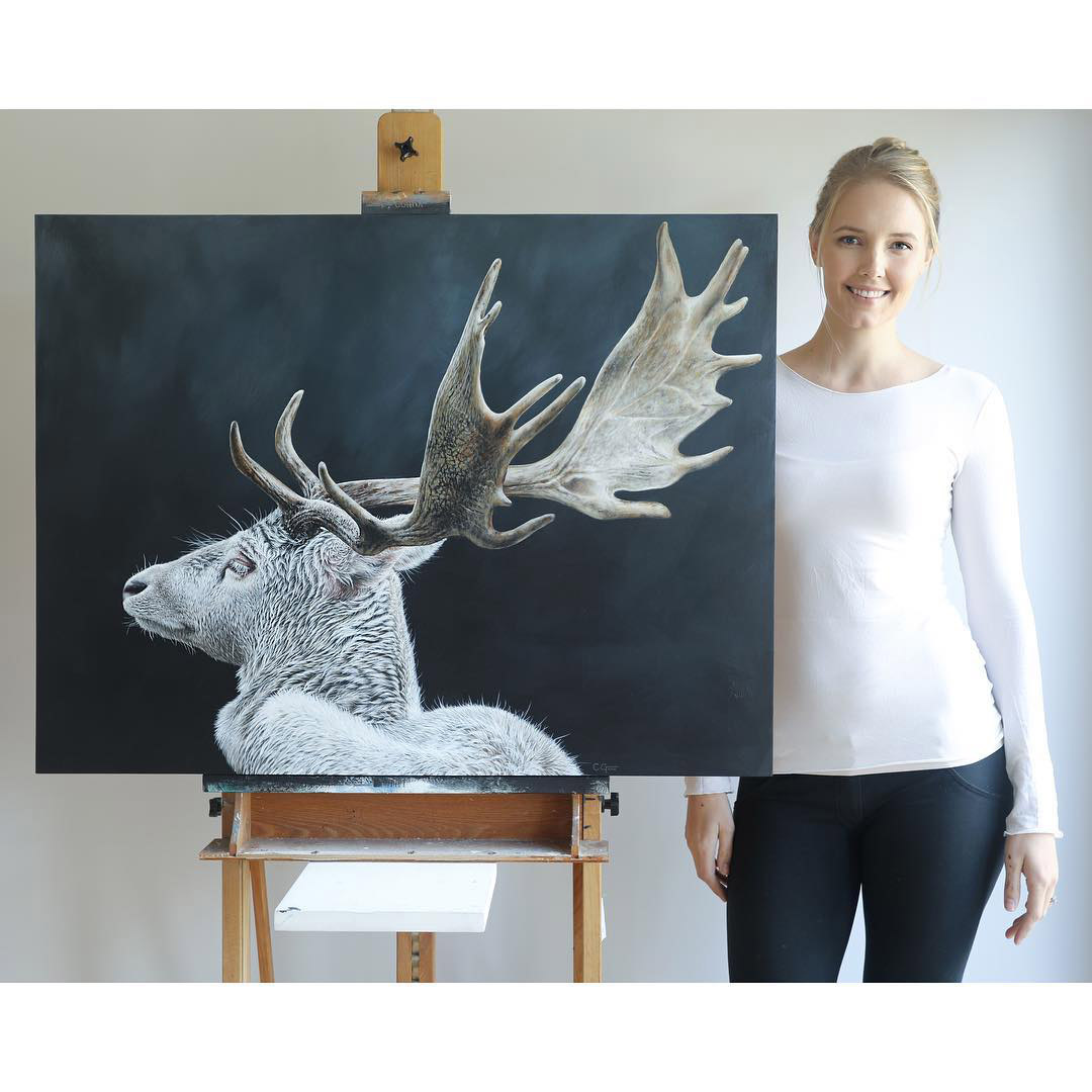Carla Grace Wildlife painter The Gallerist