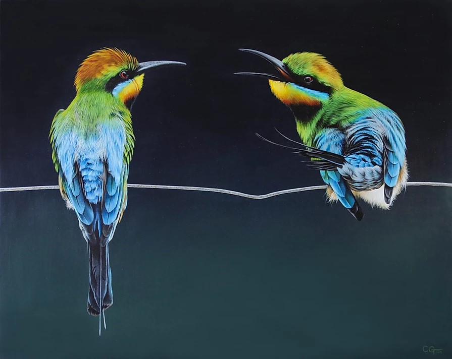 Carla Grace Wildlife painter The Gallerist