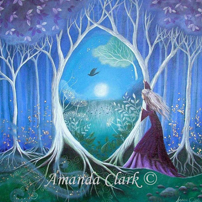 Amanda Clark Fantasy painting