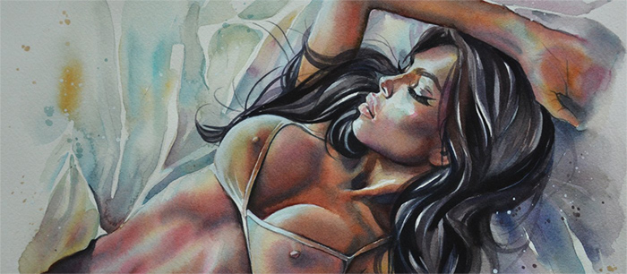 Ellectra Erotic painting