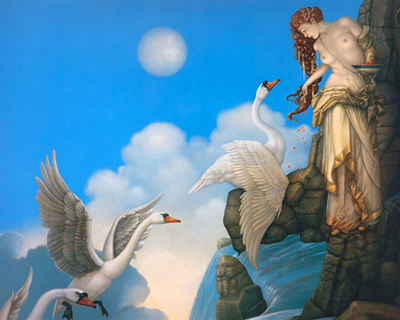 Michael Parkes painting