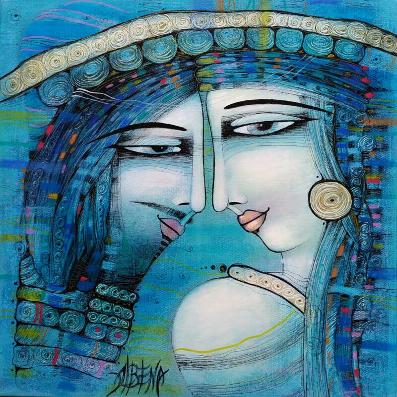 Albena Vatcheva Painting @ TheGallerist.art
