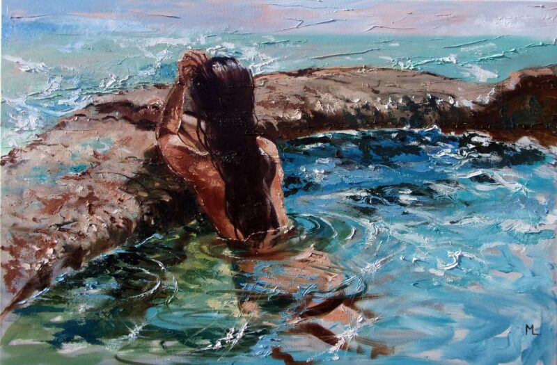 Monika Luniak Painting @ TheGallerist.art