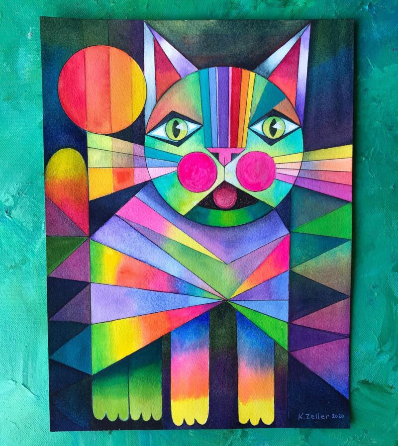 Karin Zeller Painting @ TheGallerist.art