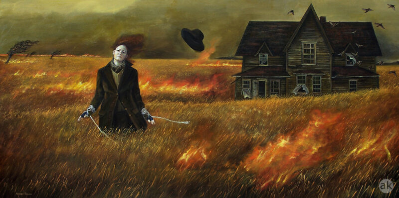 Andrea Kowch Painting @ TheGallerist.art