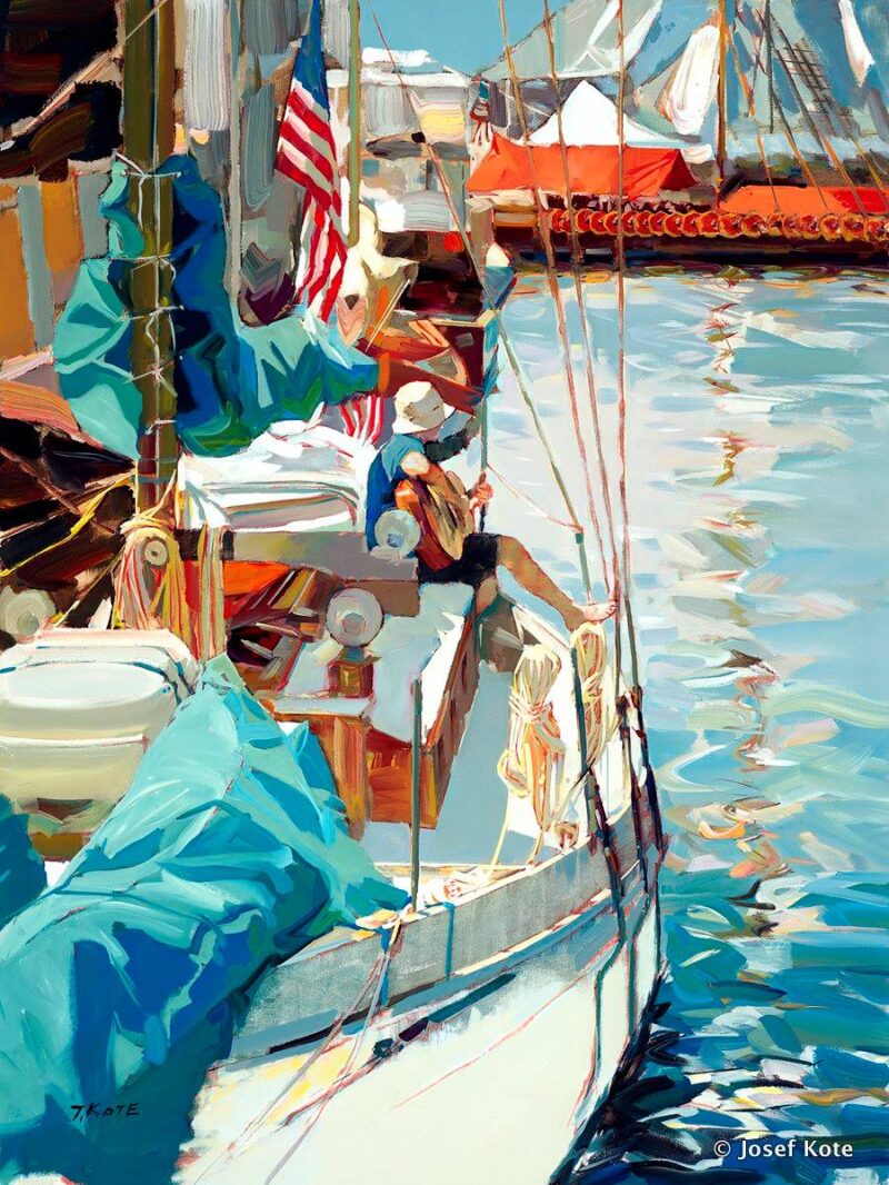 Josef Kote Painting @ TheGallerist.art