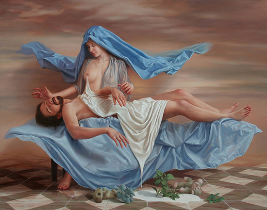 Johnny Palacios Hidalgo painting