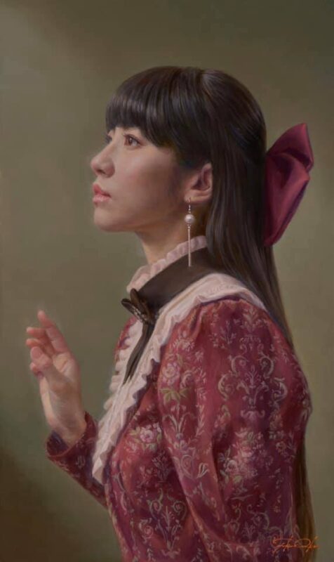 Fukui Ouka ( 福井欧夏 ) Painting @ TheGallerist.art