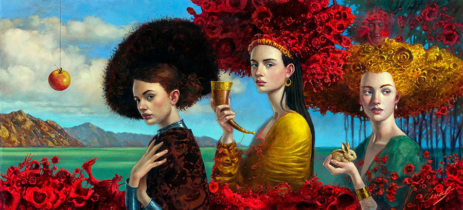 Michael Cheval painting