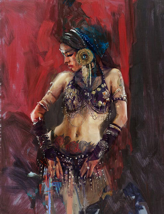 Maryam Mughal Painting @ TheGallerist.art