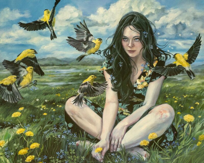 Jennifer Hrabota-Lesser Painting @ TheGallerist.art