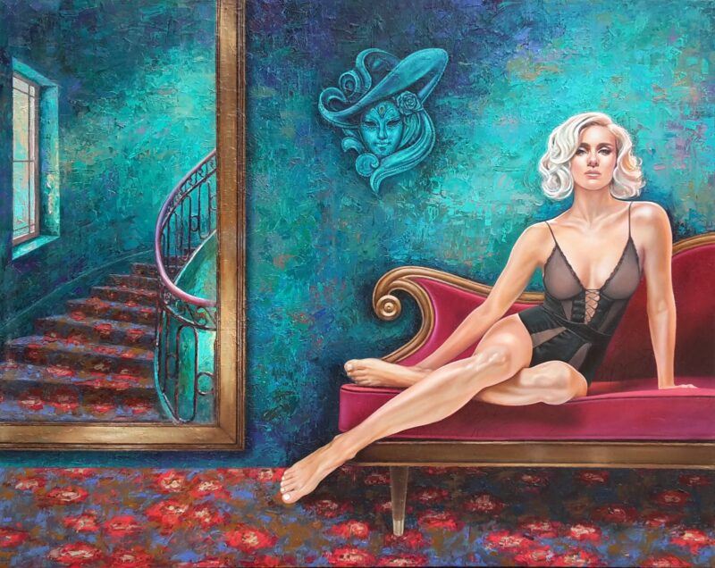 Katarzyna Kociomyk Painting @ TheGallerist.art