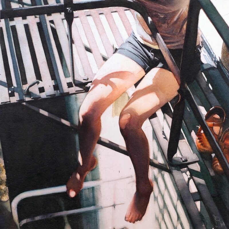 Marcos Beccari Watercolor Painting @ TheGallerist.art