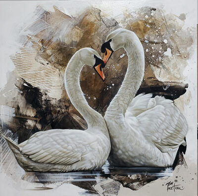 Sarah Fecteau Painting, Gemälde, La pintura