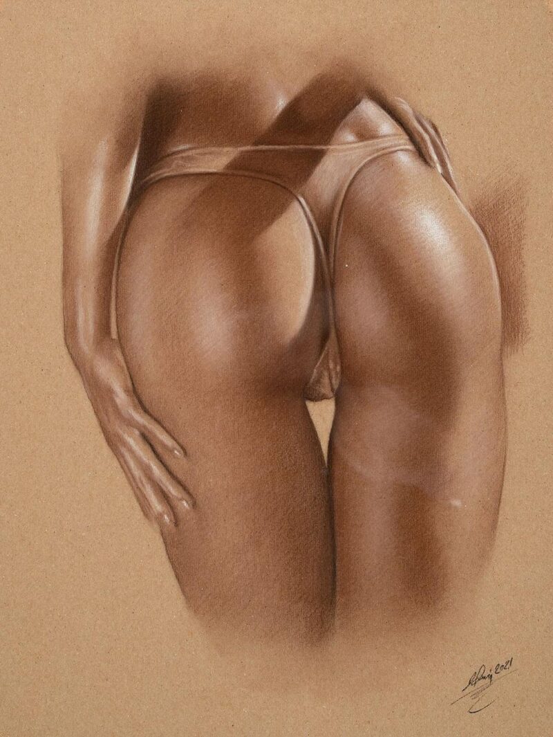 Denis Prenzel, Erotic painting @ TheGallerist.art