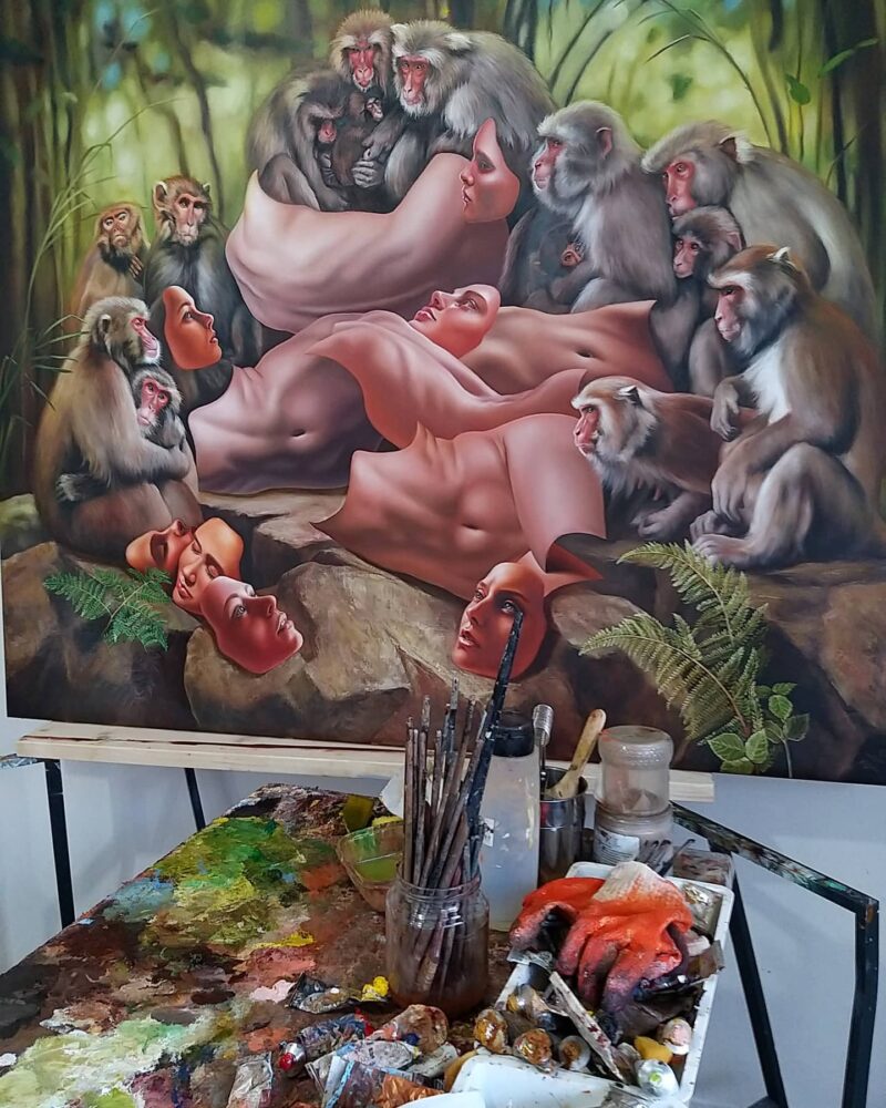 Zeynep Akgün Painting @ TheGallerist.art