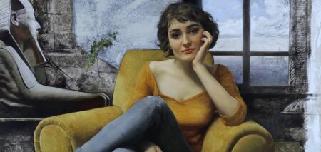Cesar Santos Painting, Gemälde, La pintura, la peinture