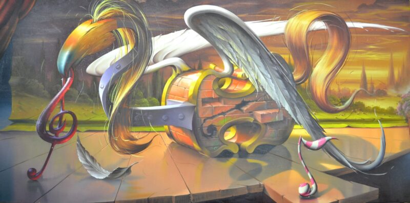 Evandro Schiavone Painting @ TheGallerist.art