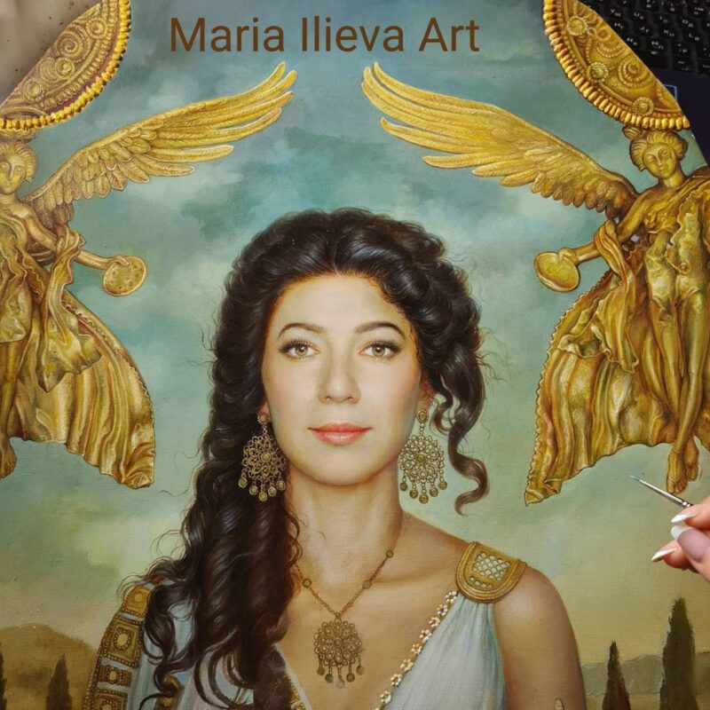 Maria Ilieva Painting @ TheGallerist.art