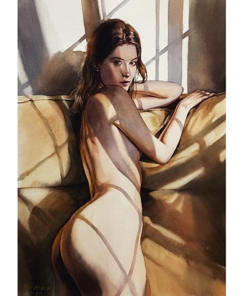 Serdnova Anastasija Painting @ TheGallerist.art