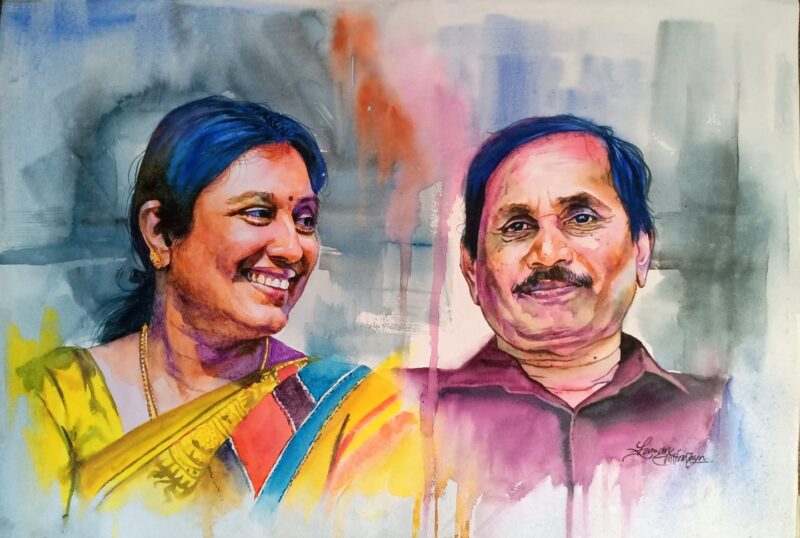 Kannan Chithralaya Painting @ TheGallerist.art