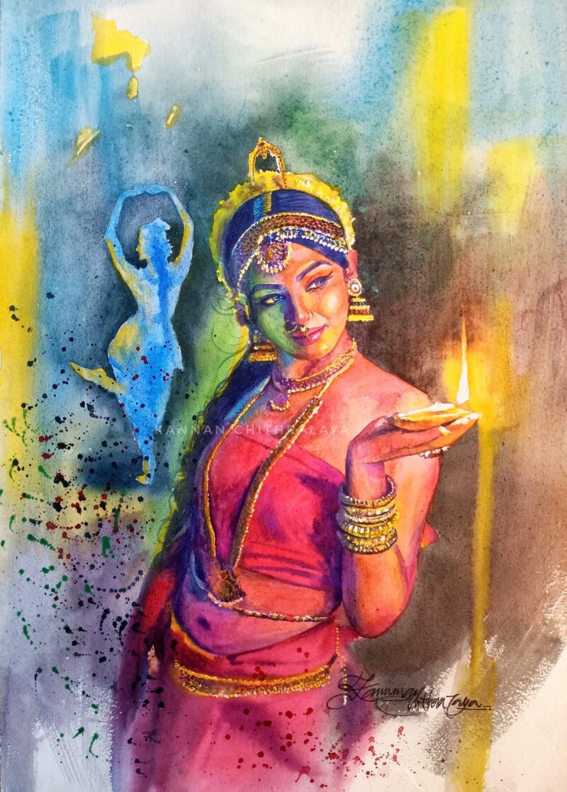 Kannan Chithralaya Painting @ TheGallerist.art
