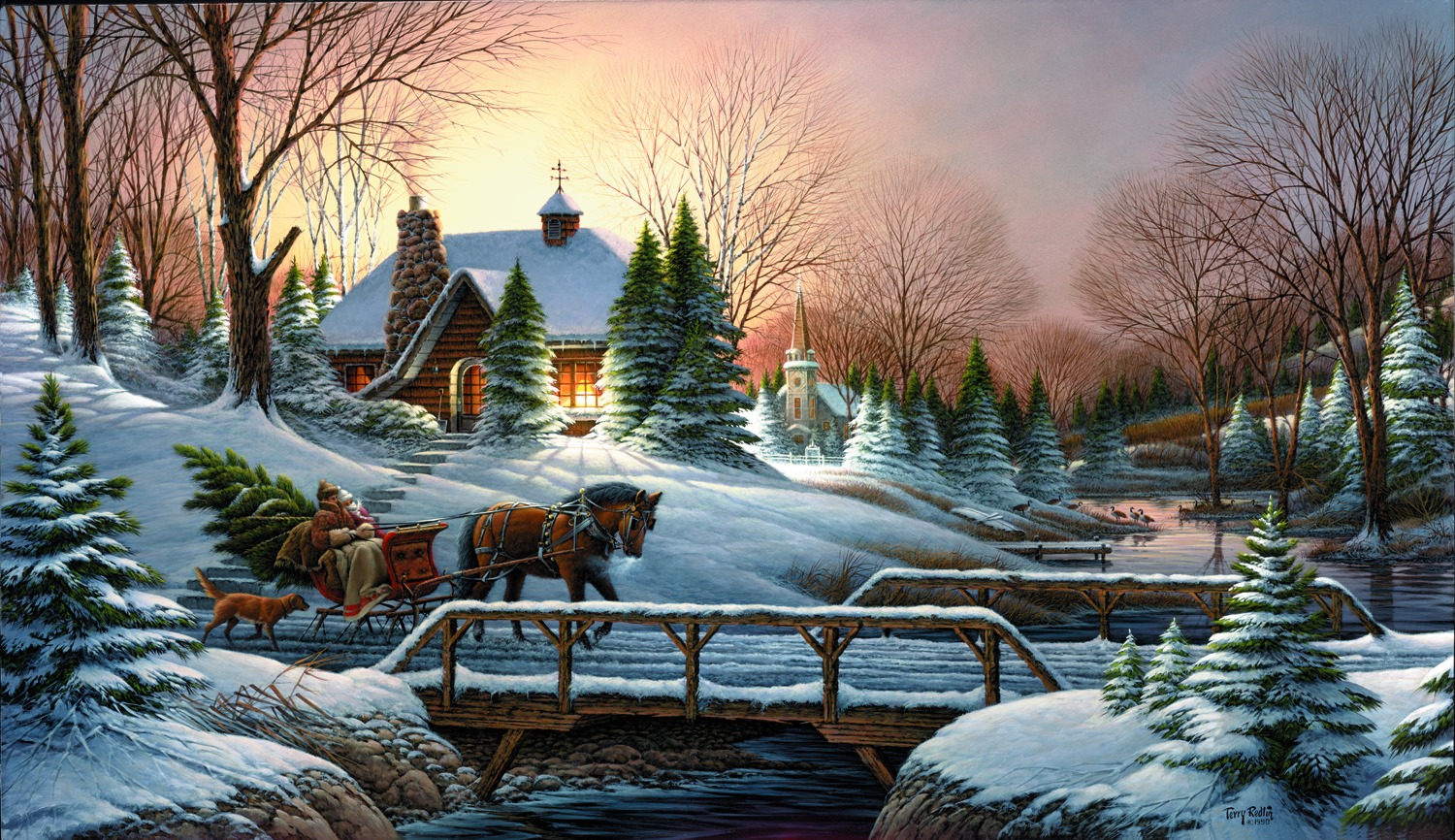 Paintings by Terry Redlin | The Gallerist