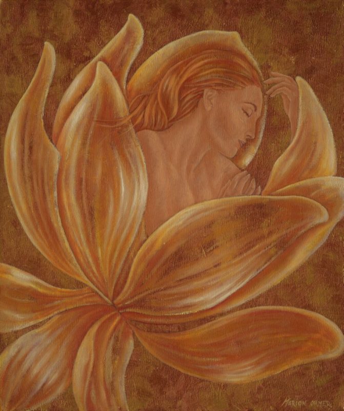 Painting by Marion Ohmer @ TheGallerist.art