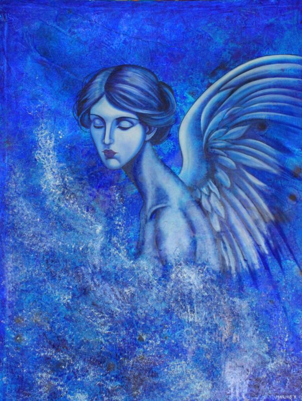 Painting by Marion Ohmer @ TheGallerist.art